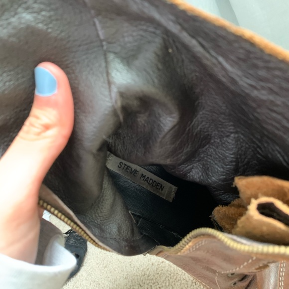 Steve Madden Troopa Combat Boots - Picture 3 of 3